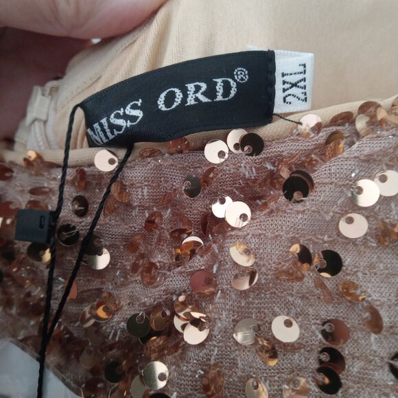 Sequin Prom Gown, 2XL - Picture 3 of 7